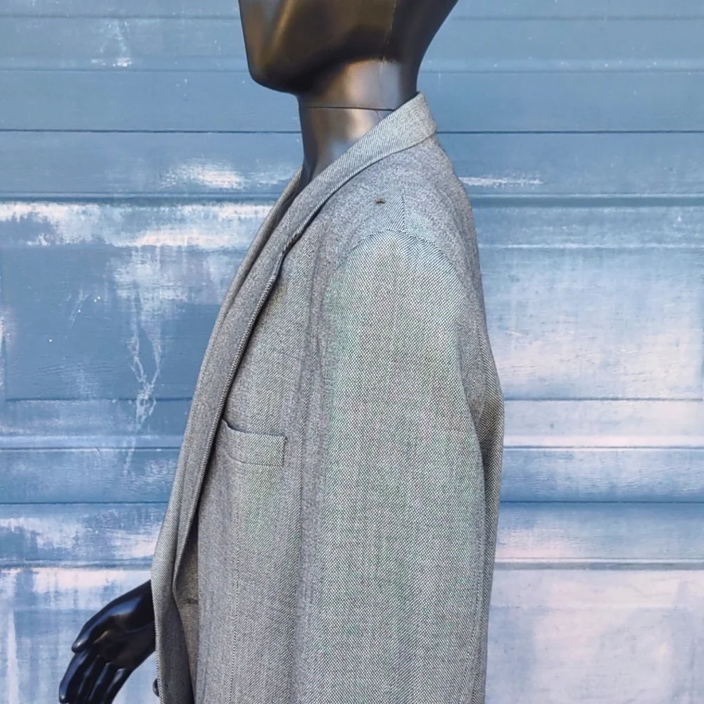 Burberry® Men's Pure Wool Snake Eye pure Wool Fabric Blazer - Picture 3 of 16